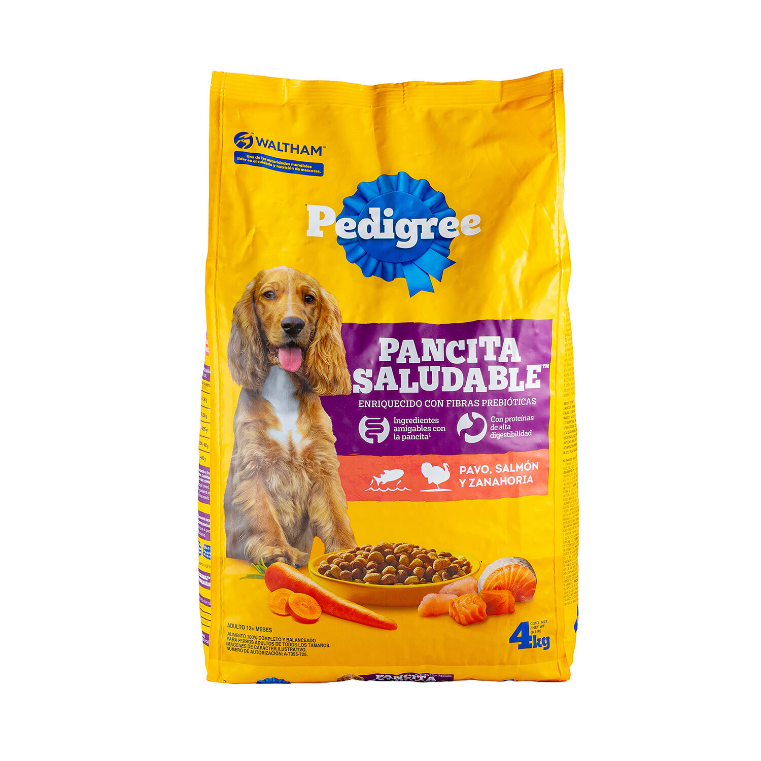 Comida P/perro Ps Salmon Pavo & Zanahoria Pedigree 4