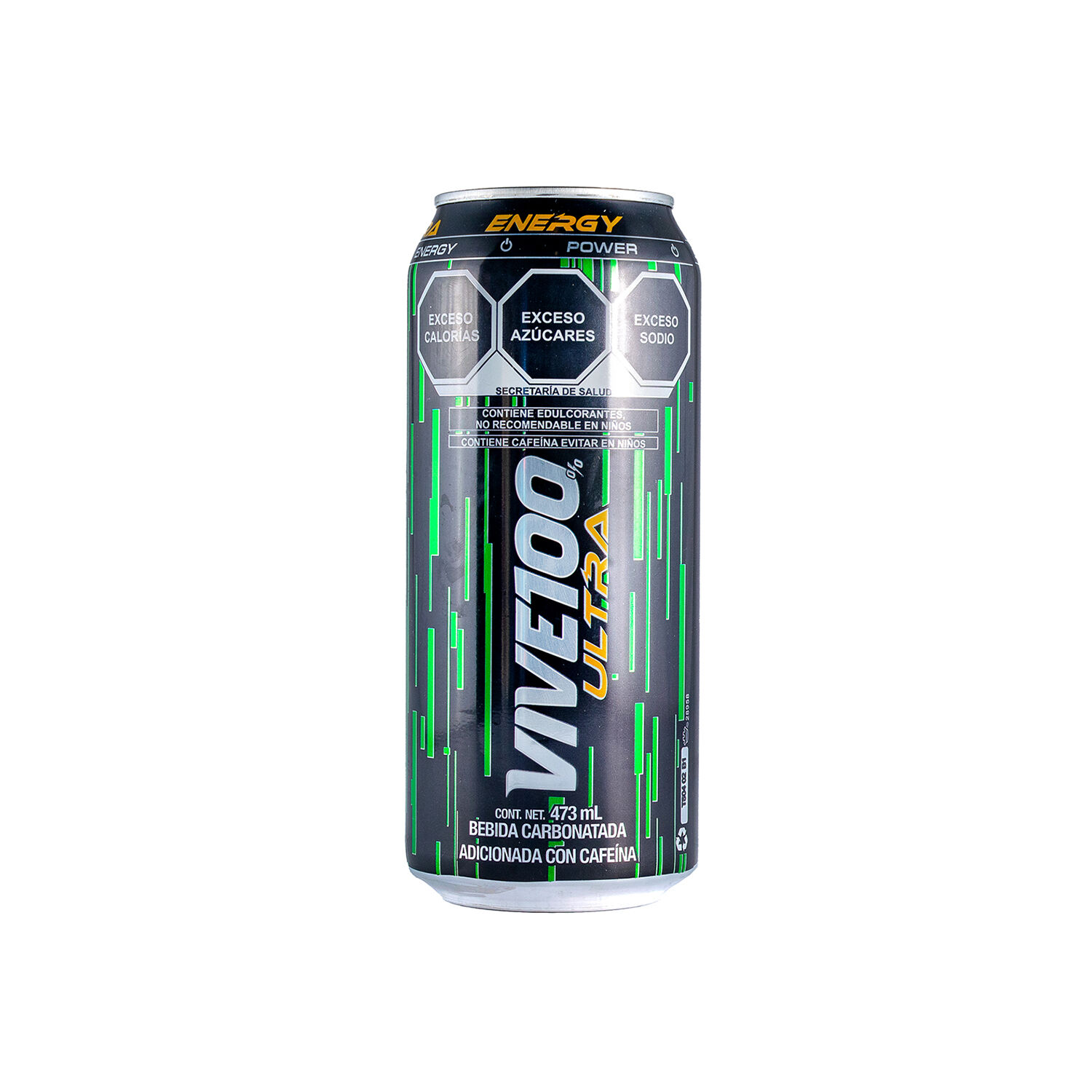 Bebida Energetizante Lata Vive 100 473 0 Ml