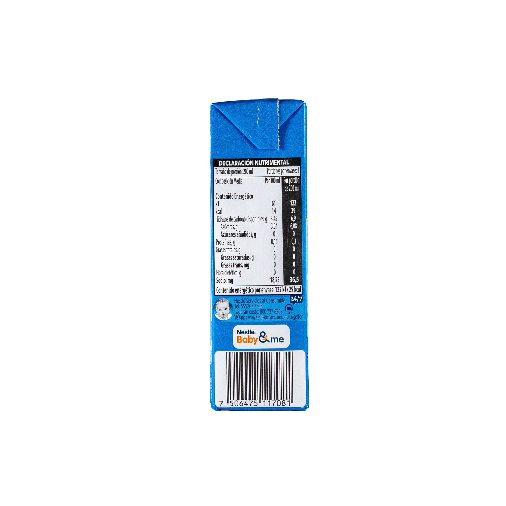 Bebida P/ Bebé Frutas Mixtas Gerber Junior 200.0 Ml