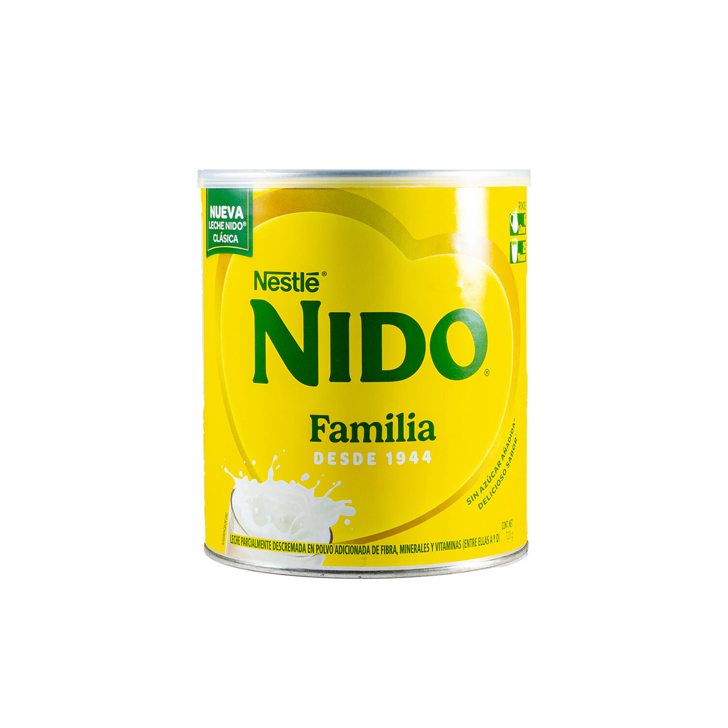 Alimento Lacteo Clasica Lata Nido 720.0 Gr