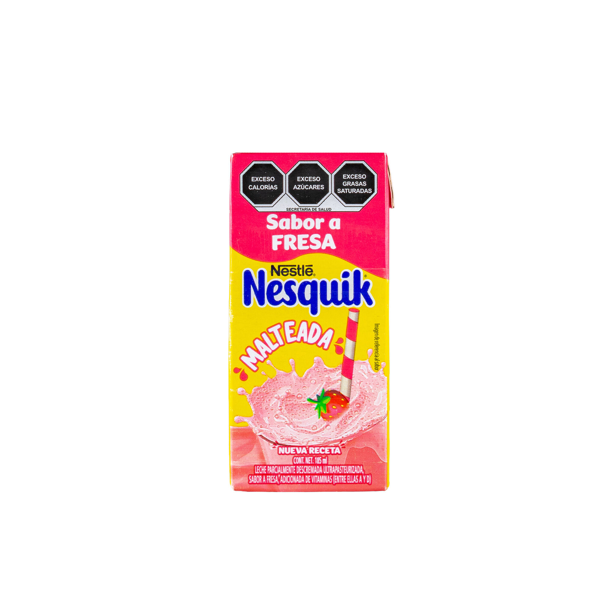 Bebida De Fresa Nesquik Nestle 185.0 Ml