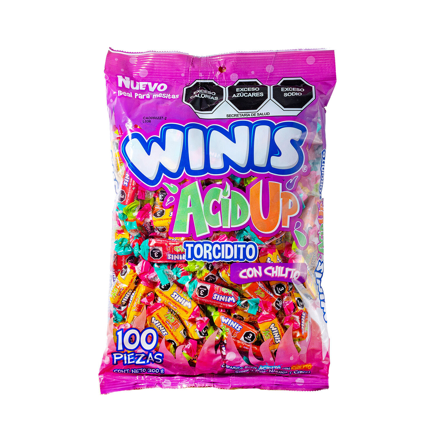 Acid Up Doble Torcido Winis 100 0 Pza