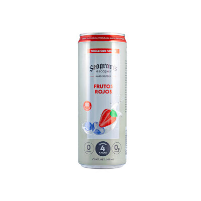 Hard Seltzer Frutos Salvajes Seagam´s 355 Ml