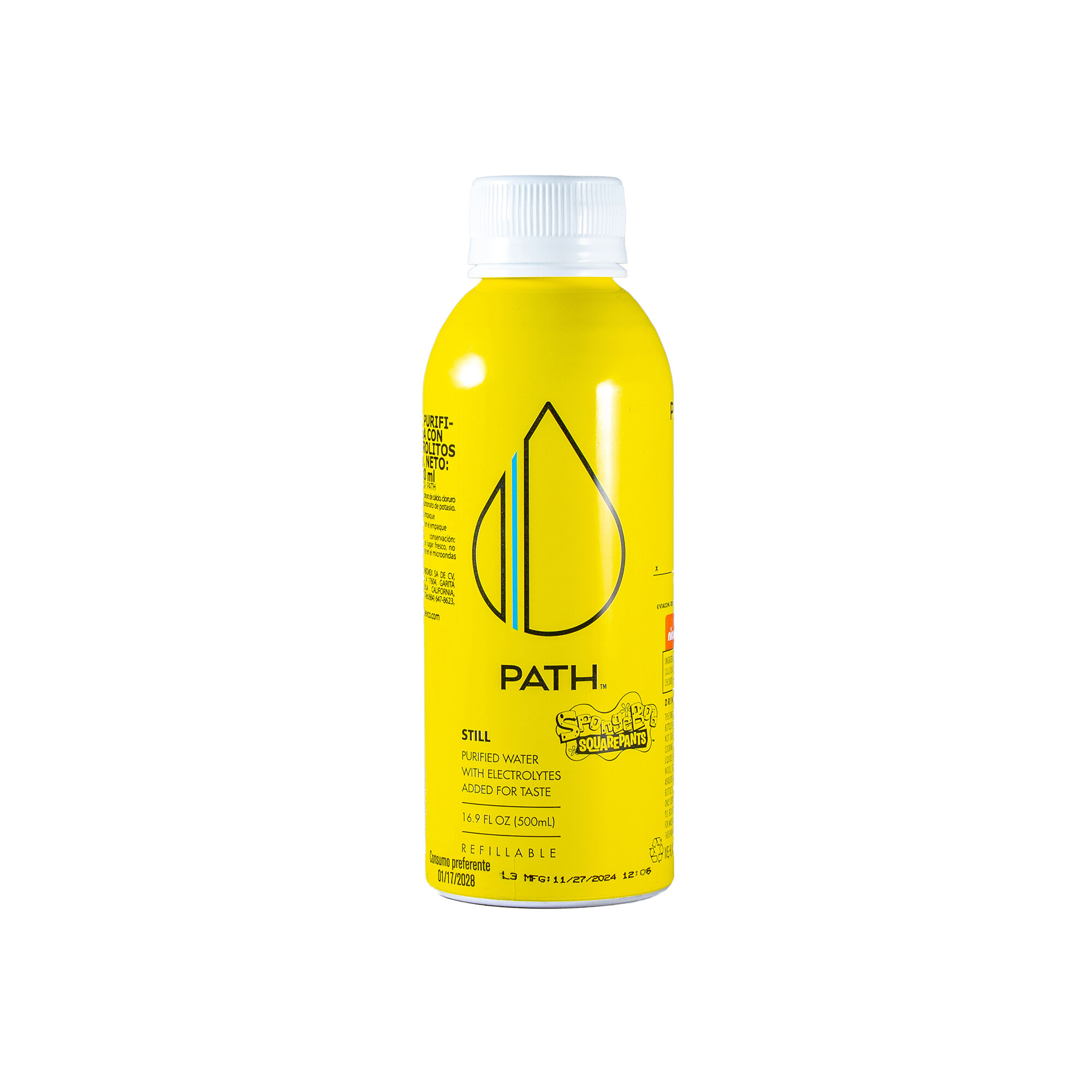 Agua Natural Bob Esponja Path Water 500.0 Ml