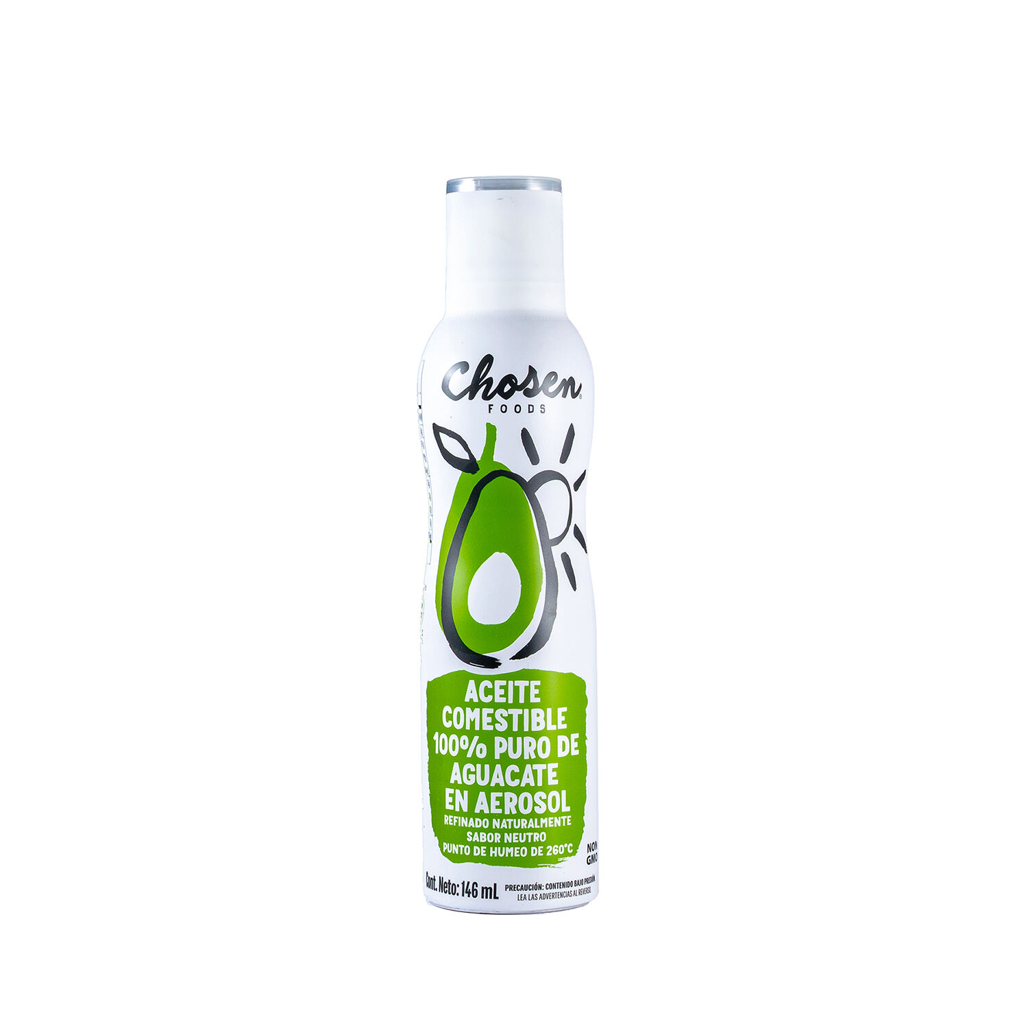 Aceite De Aguacate En Spray Chosen Foods 134 0 Gr