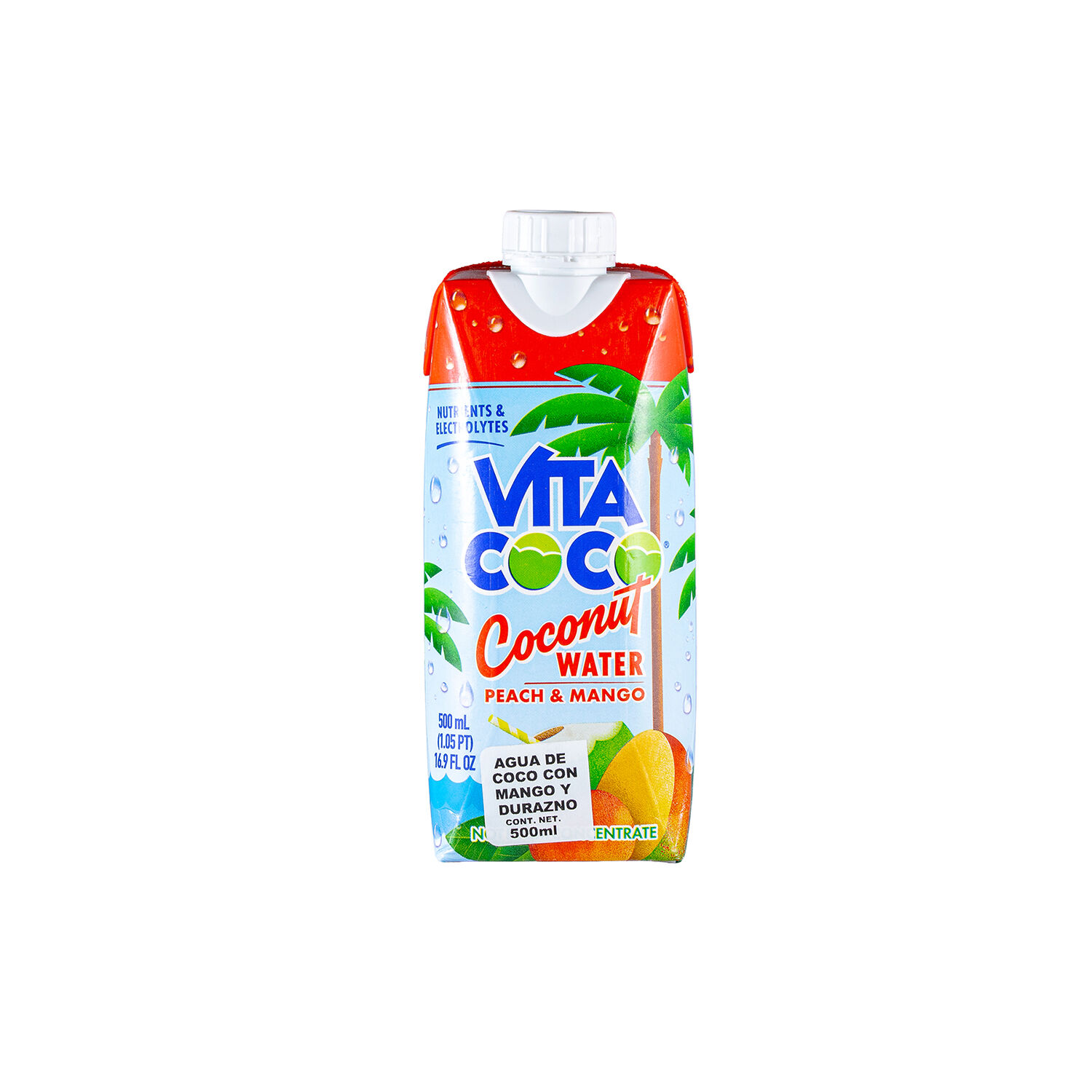 Agua De Coco Y Mango Tetra Vita Coco 16.9 Oz