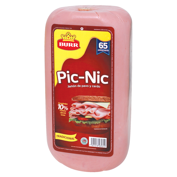 Jamon Pavo Y Cerdo Pic Nic Burr 1.0 Kg