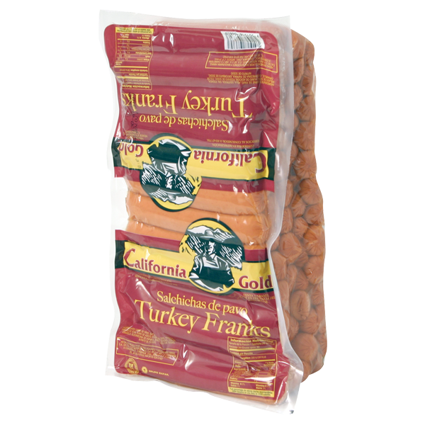 Salchicha De Pavo California Gold 1.0 Kg