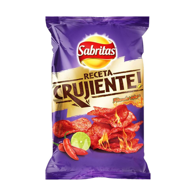 Receta Crujiente Flaming Hot Sabritas 100.0 Gr