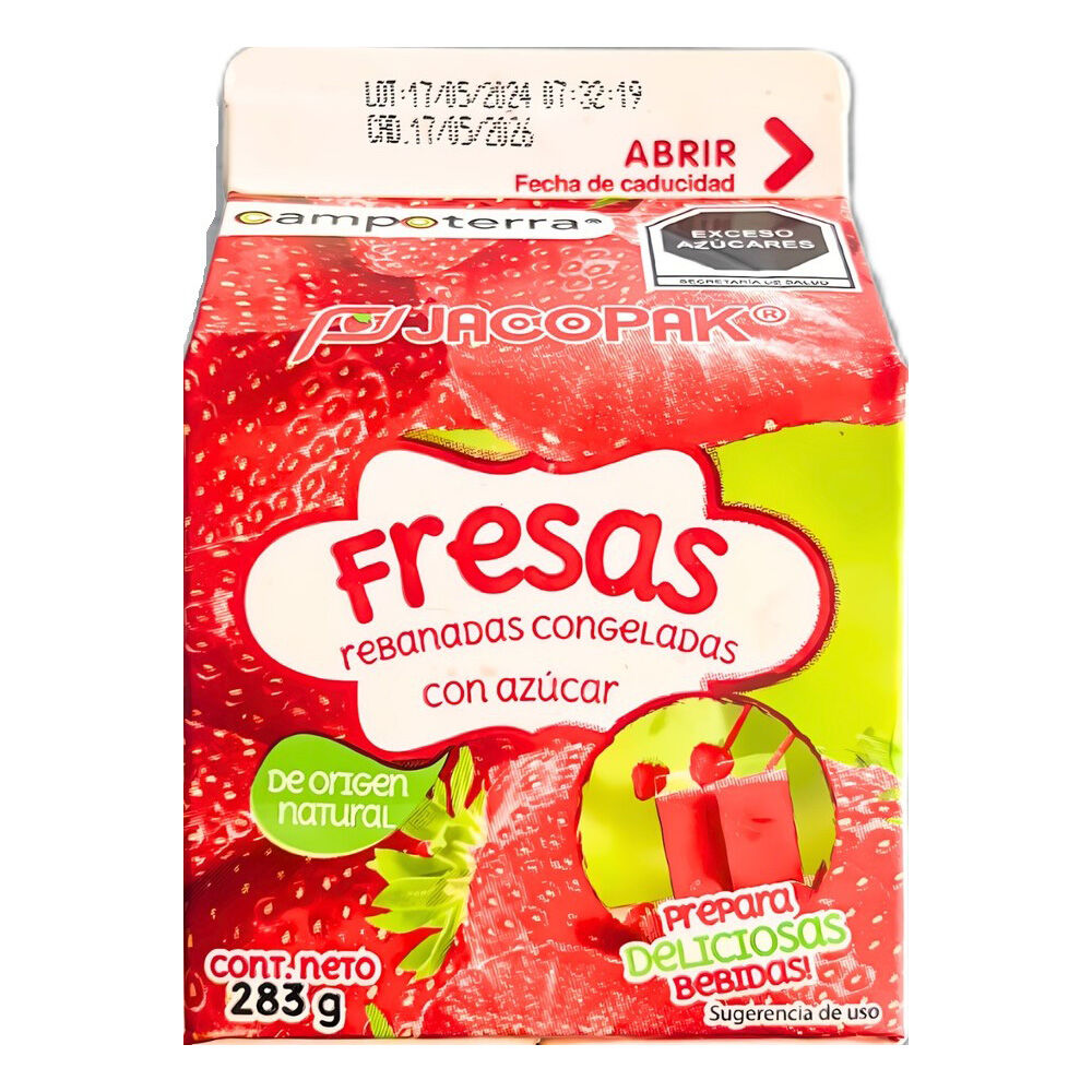 Fresas Jacopak Campoterra 283.0 Gr