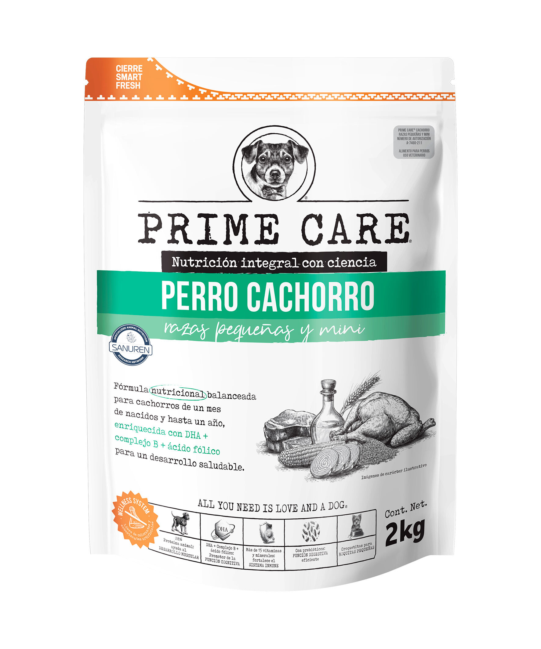 Comida P/perro Cach Peq Prime Care 2.