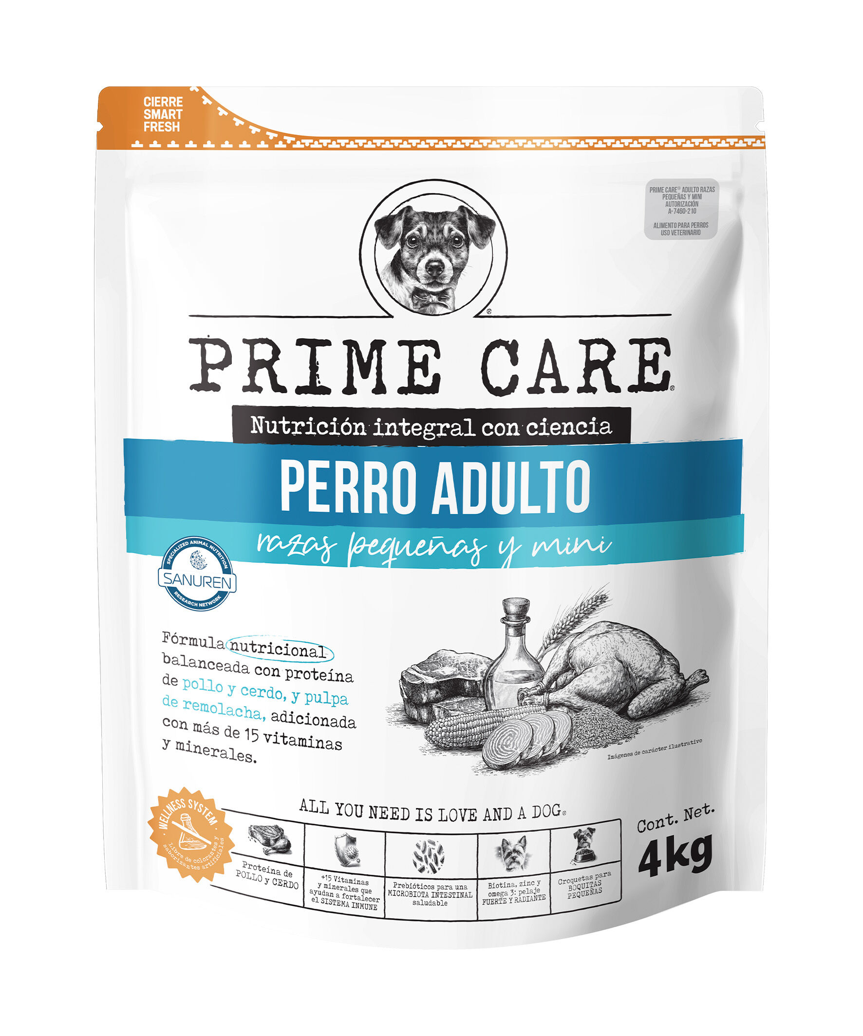 Comida P/perro Adul Peq Prime Care 4.