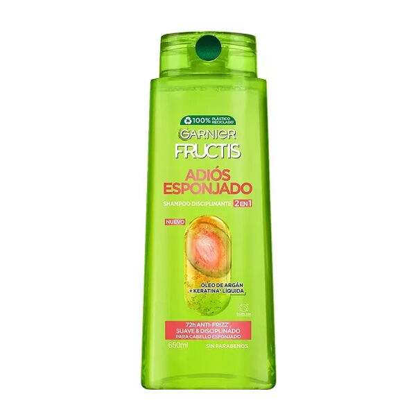Shampoo 2 En 1 Adios Esponjado Fructis 650.0 Ml