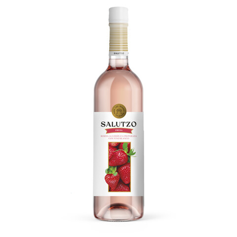 Bebida Refrescante Fragolissima Salutzo 750 Ml