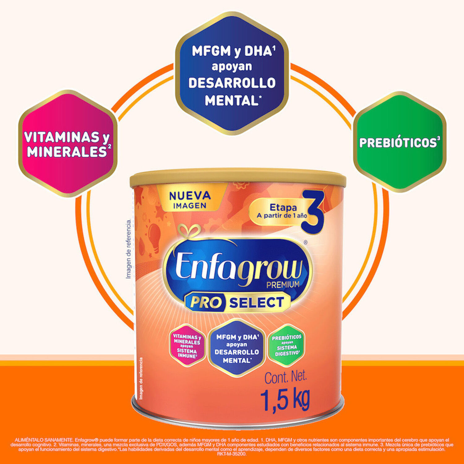 Formula Etapa 3 Enfagrow 1.5 Kg