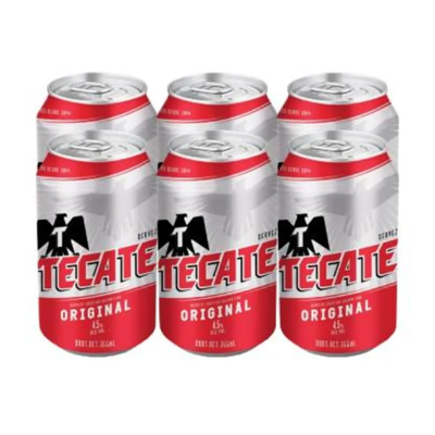 Cerv Lata 355 Tecate 6.0 Pack