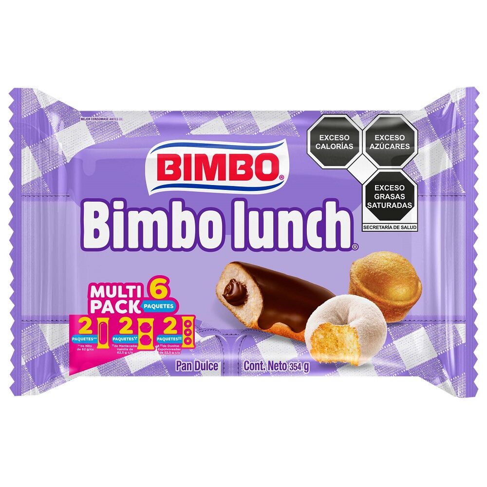 Bimbo Lunch Bimbo 354.0 Gr