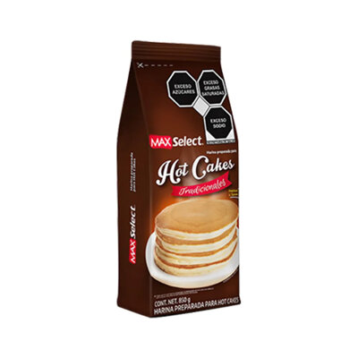 Harina Hot Cakes Max Select 850 Gr
