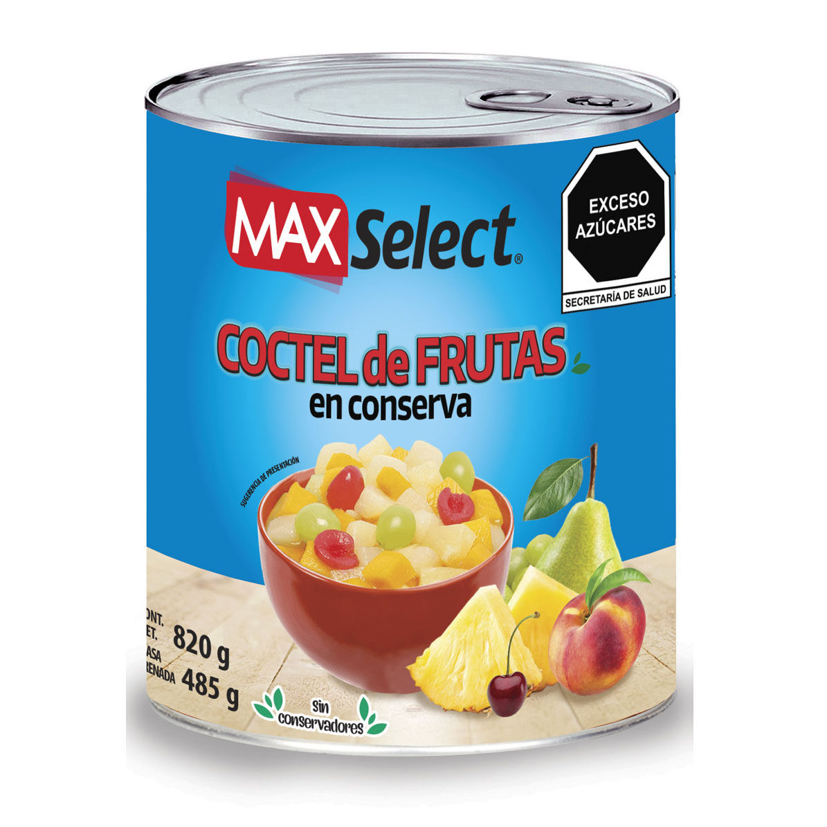 Coctel De Frutas Max Select 820.0 Gr