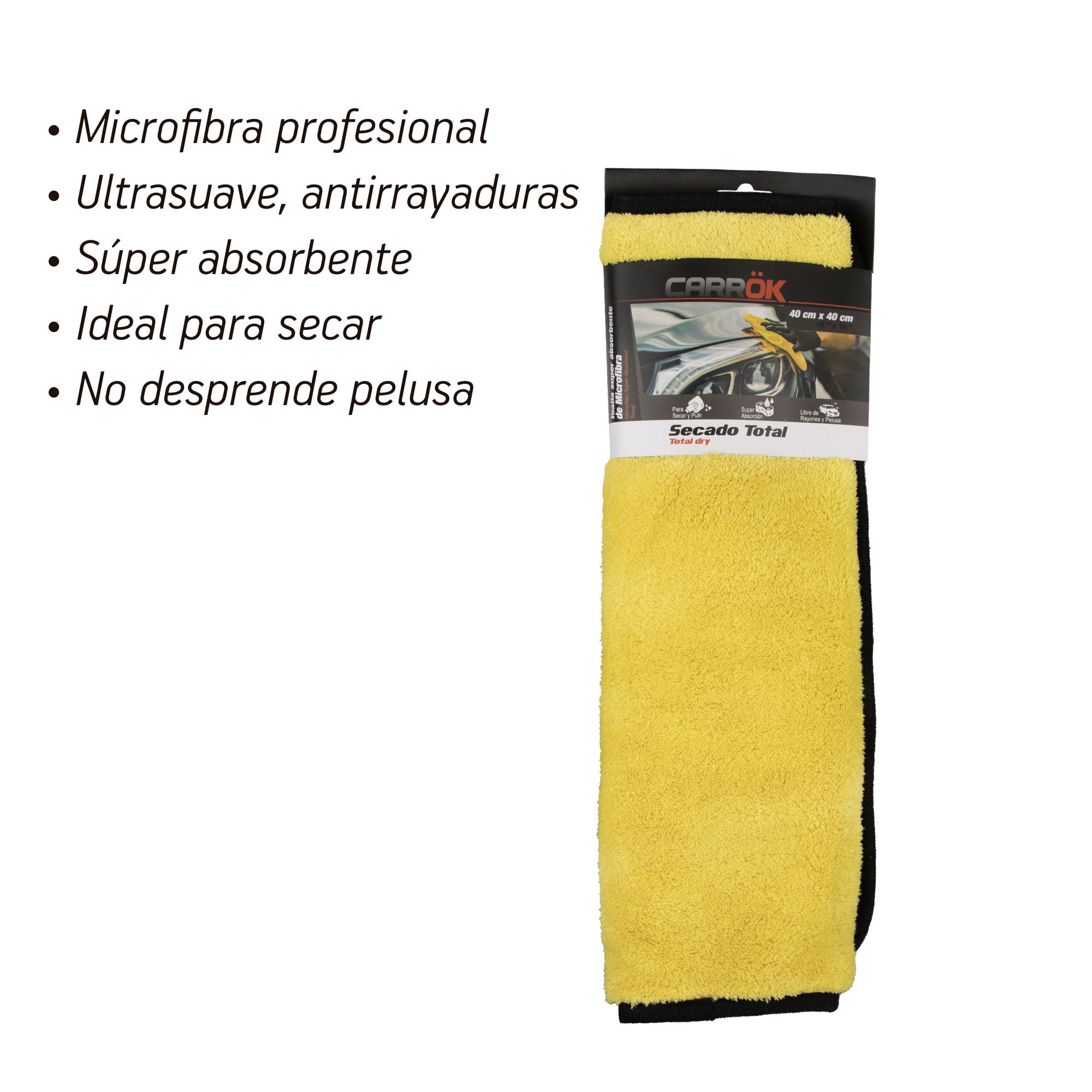 Toalla Microfibra 30 Cm Aksi 1.0 Pza