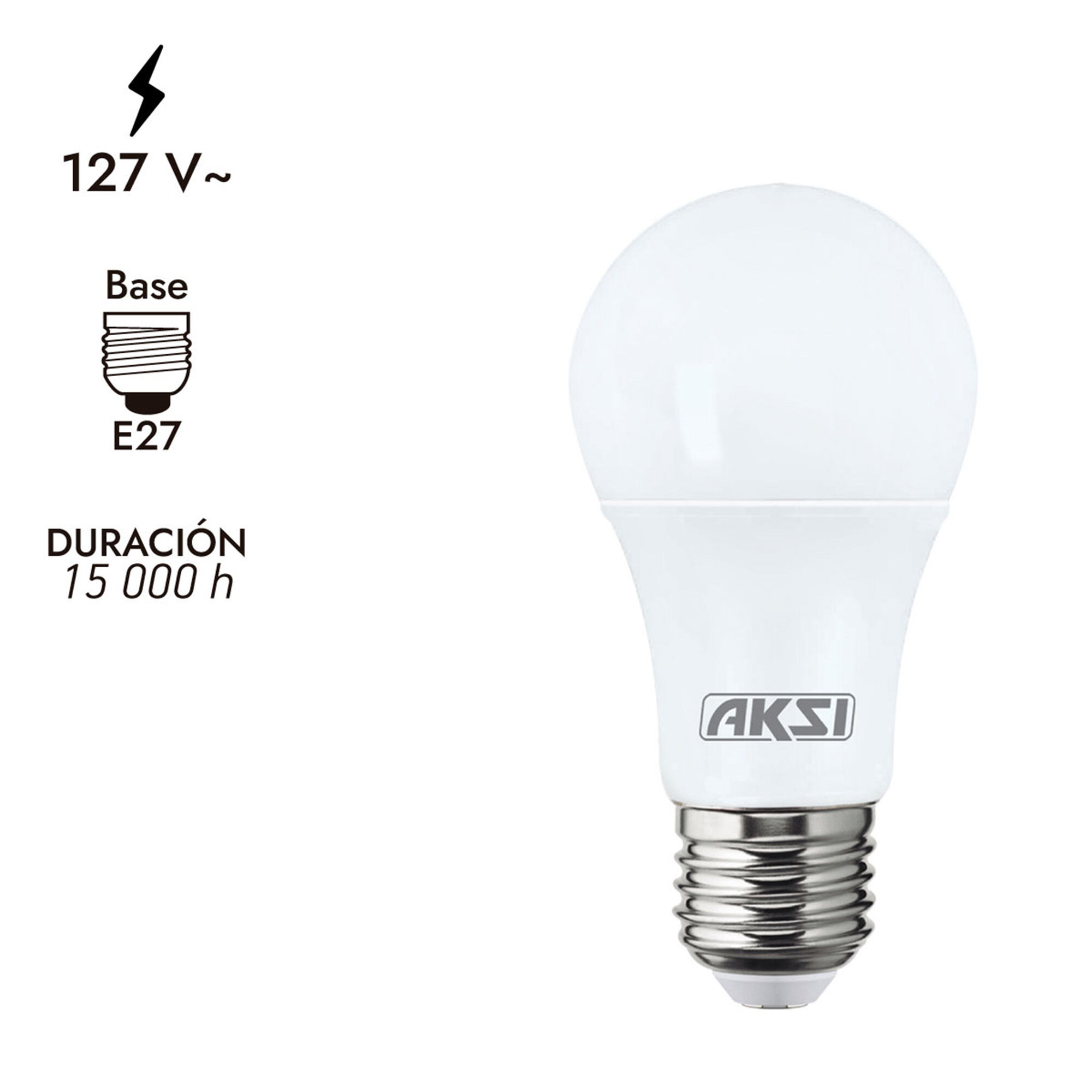Foco Led Luz Blanca 7w Aski 1.0 Pza