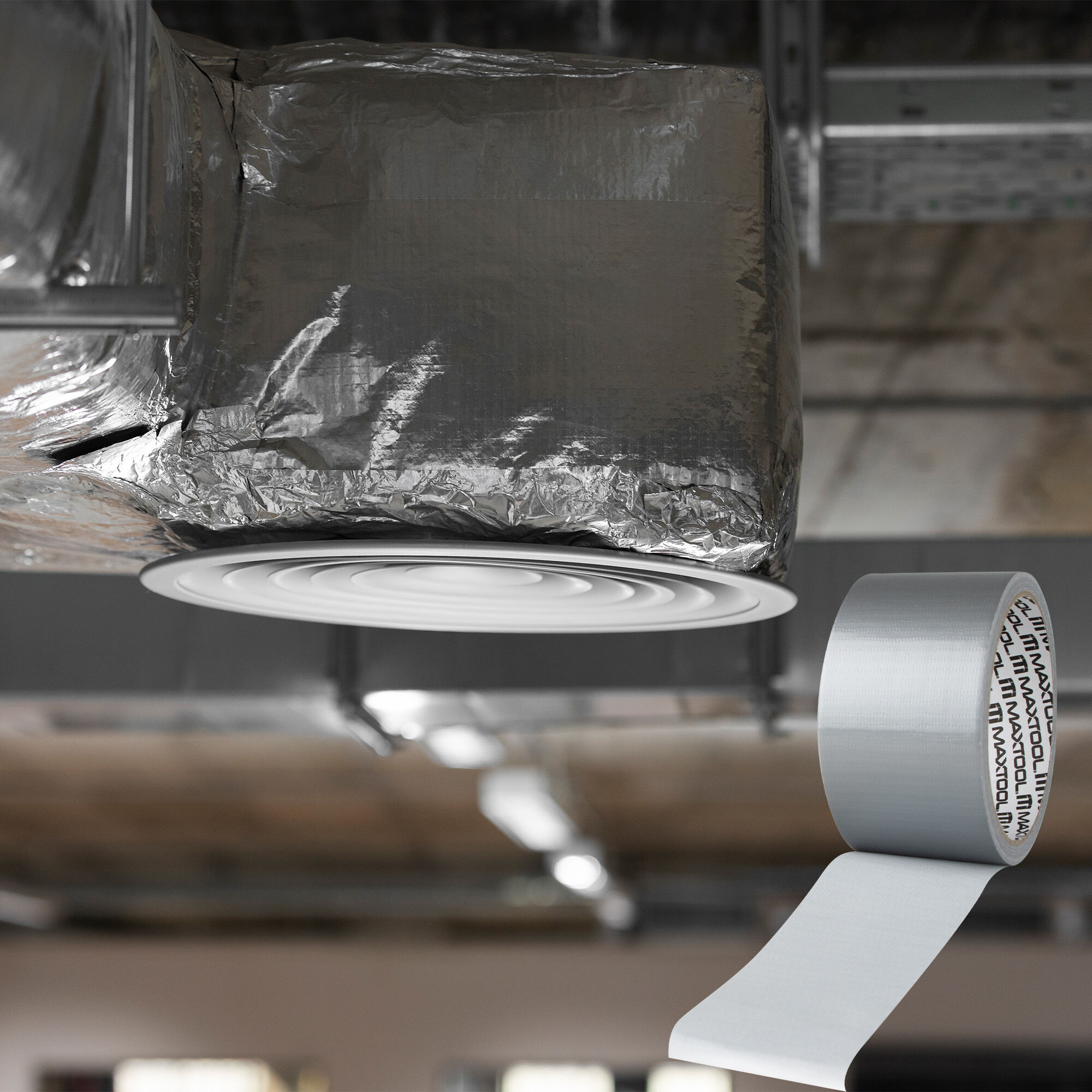 Cinta Para Ducto 10mt Aksi 1.0 Pza