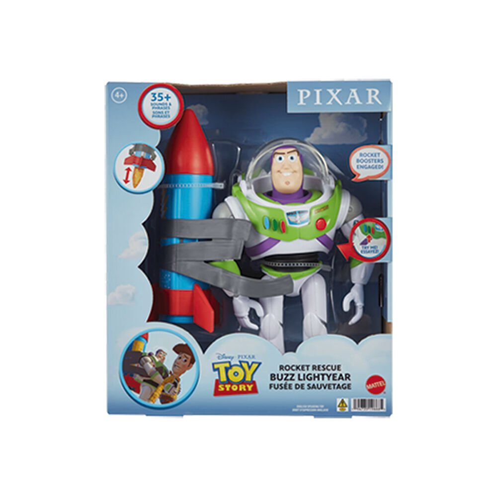 Disney Pixar Buzz Con Cohete 12 Disney Pixar 1.0 Pza