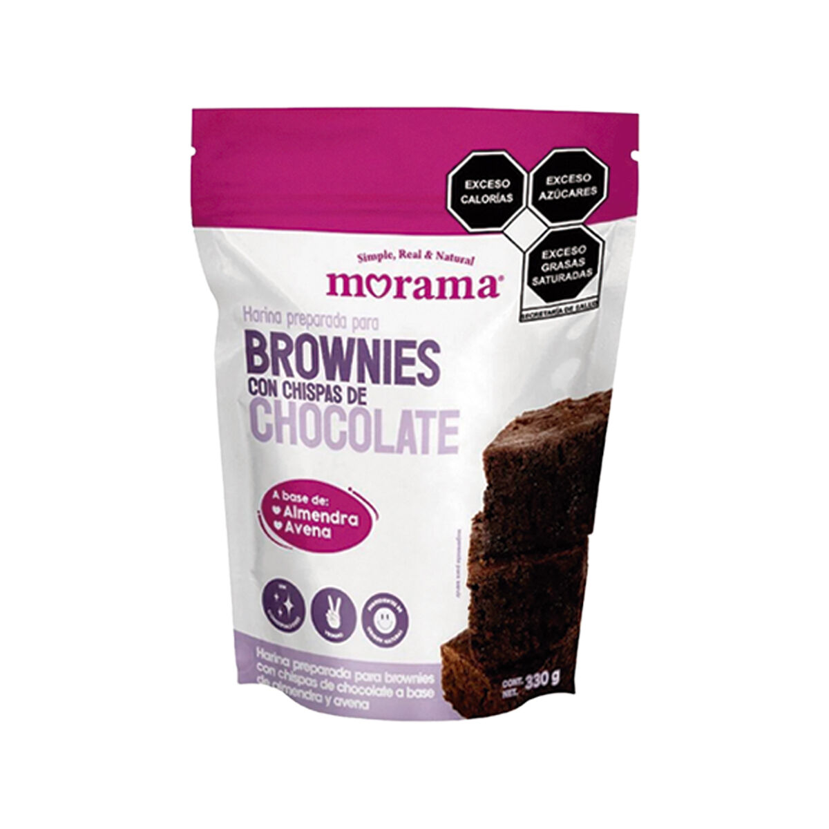 Harina Para Brownies Morama 330.0 Gr