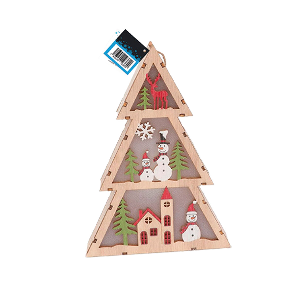 Arbol De Madera Iluminado 25cm Lumina 1.0 Pza