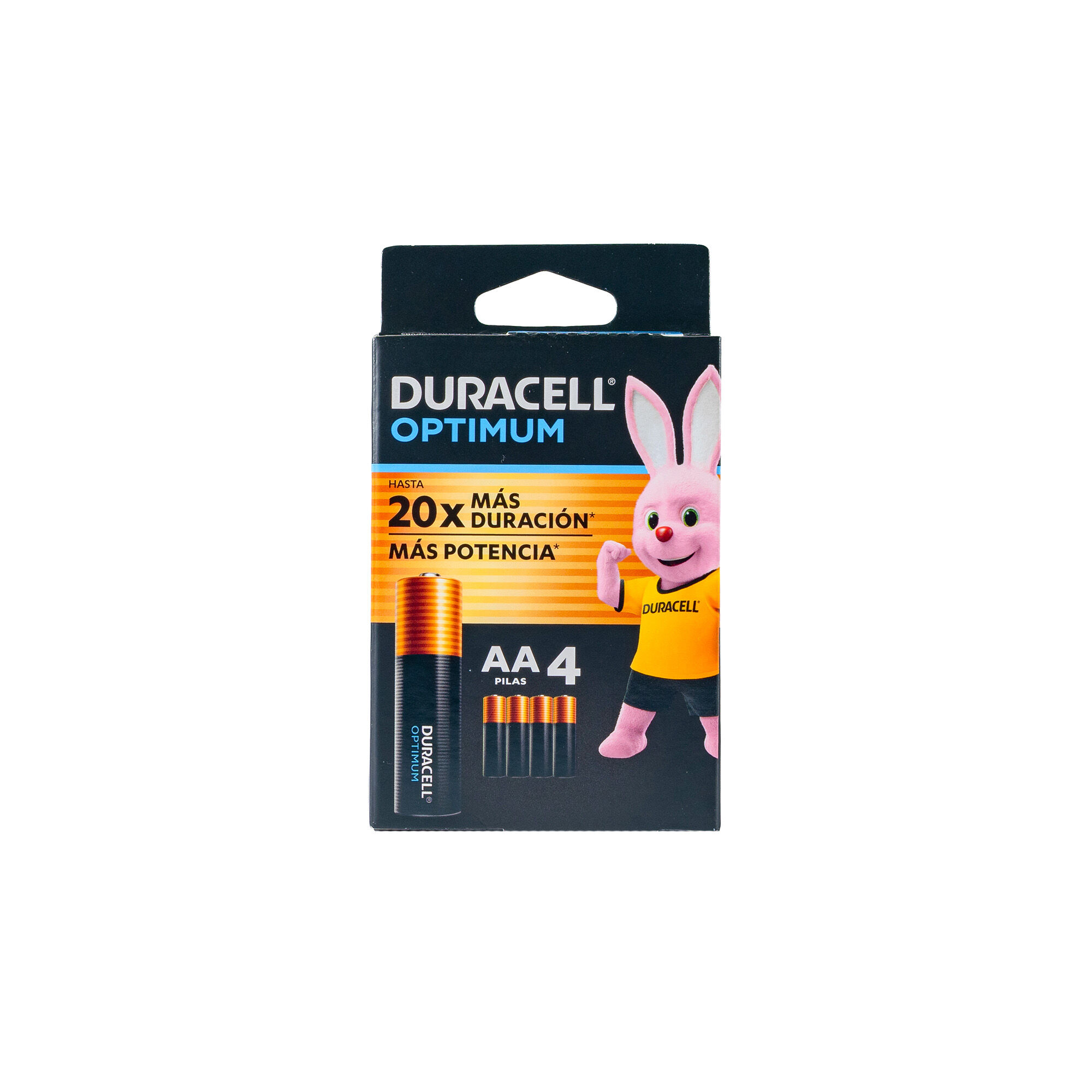 Pilas Optimum Aa Duracell 4.0 Pza