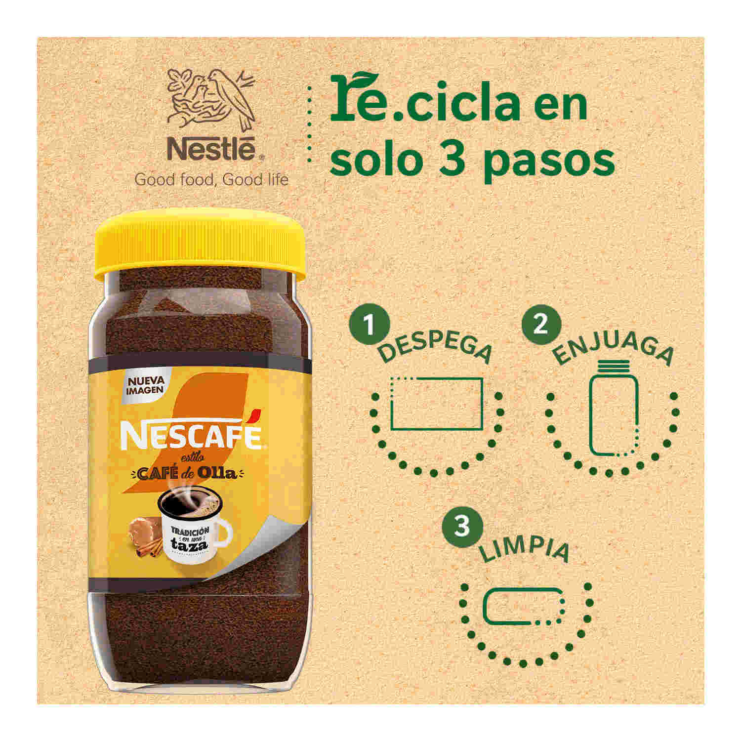 Cafe De Olla Dolca Nescafe 170.0 Gr