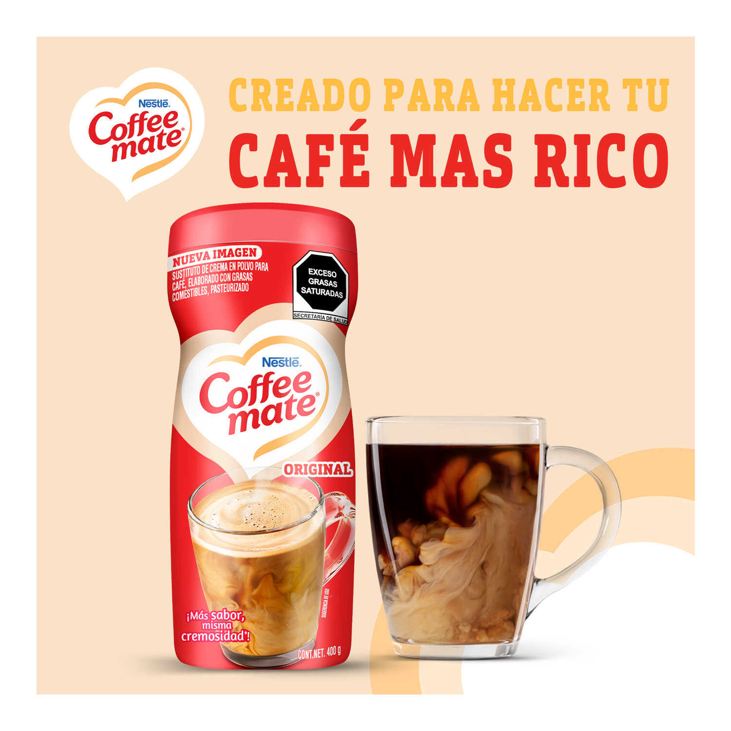 Sustituto De Crema Coffee Mate 400.0 Gr