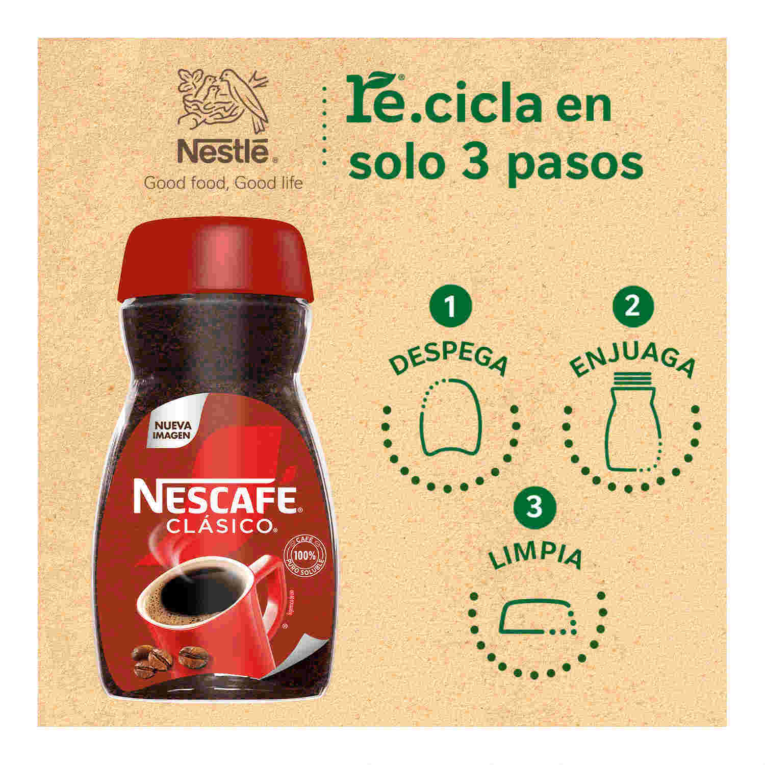 Cafe Clasico Nescafe 120.0 Gr