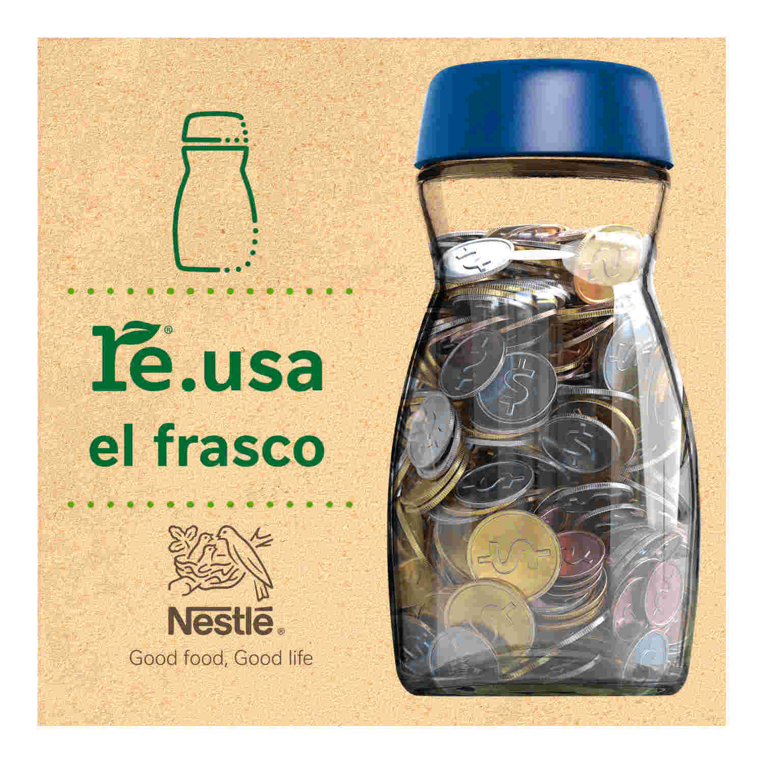 Cafe Decaf Nescafe 120.0 Gr