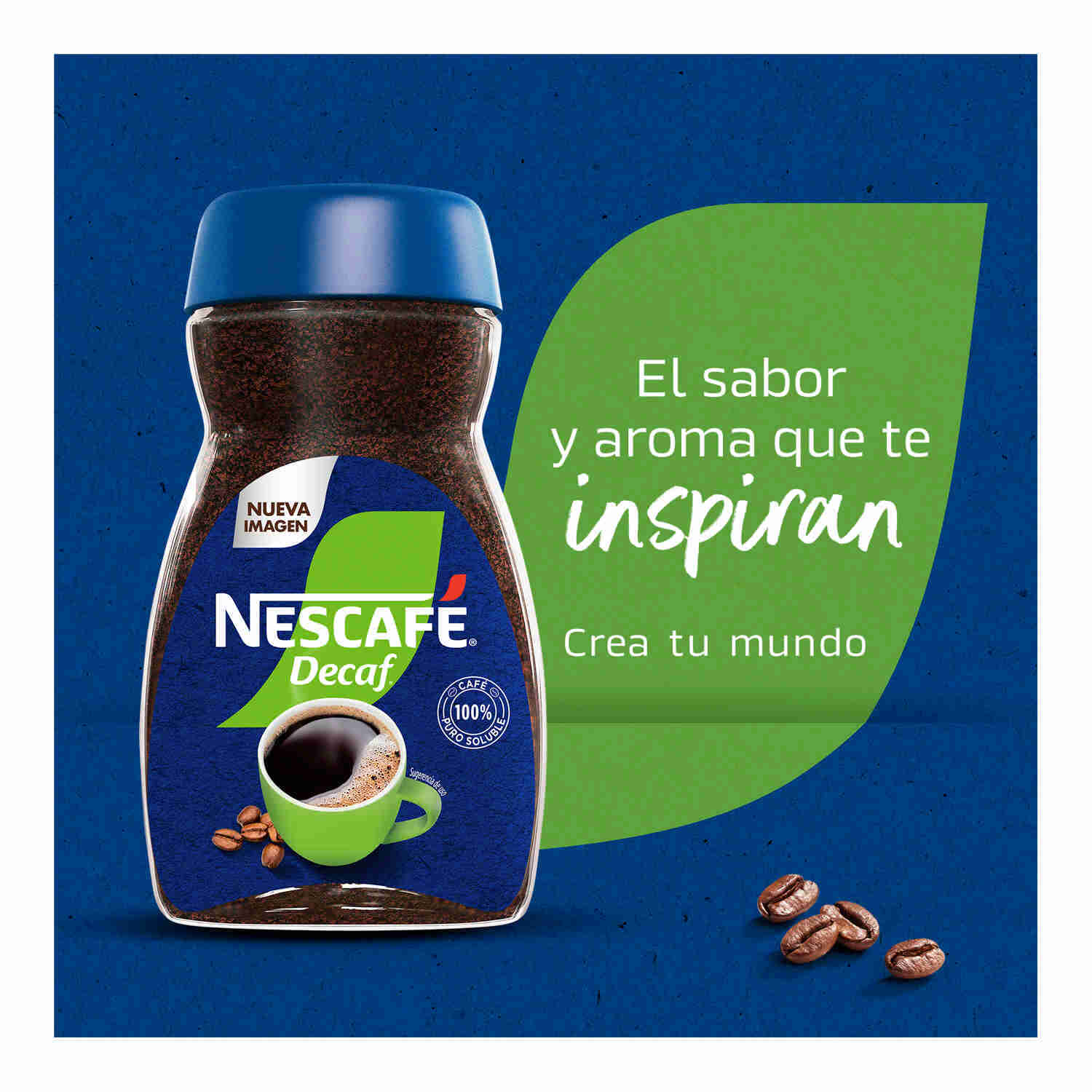 Cafe Decaf Nescafe 120.0 Gr