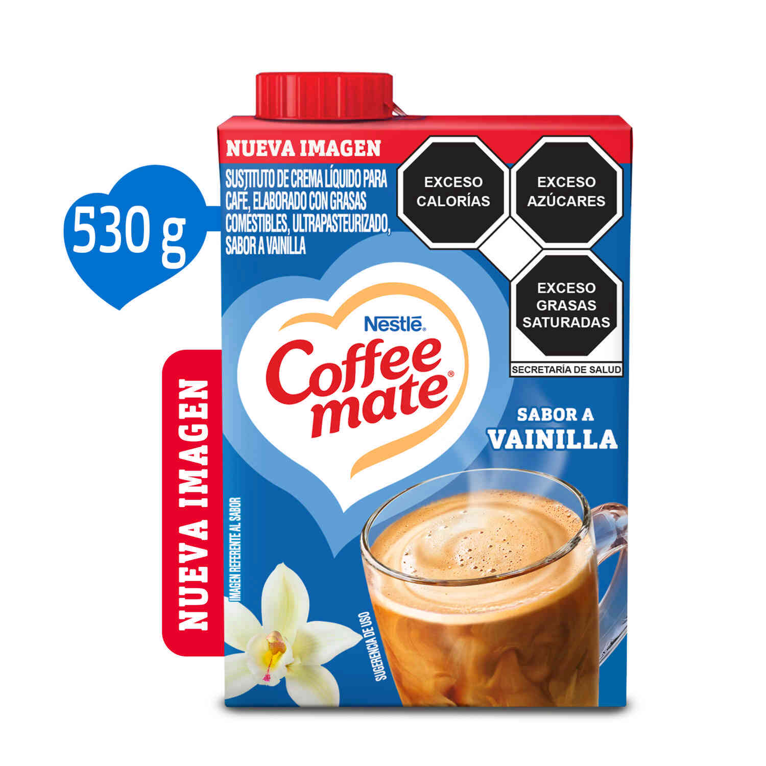 Crema Liquida Vainilla Coffee Mate 530.0 Gr