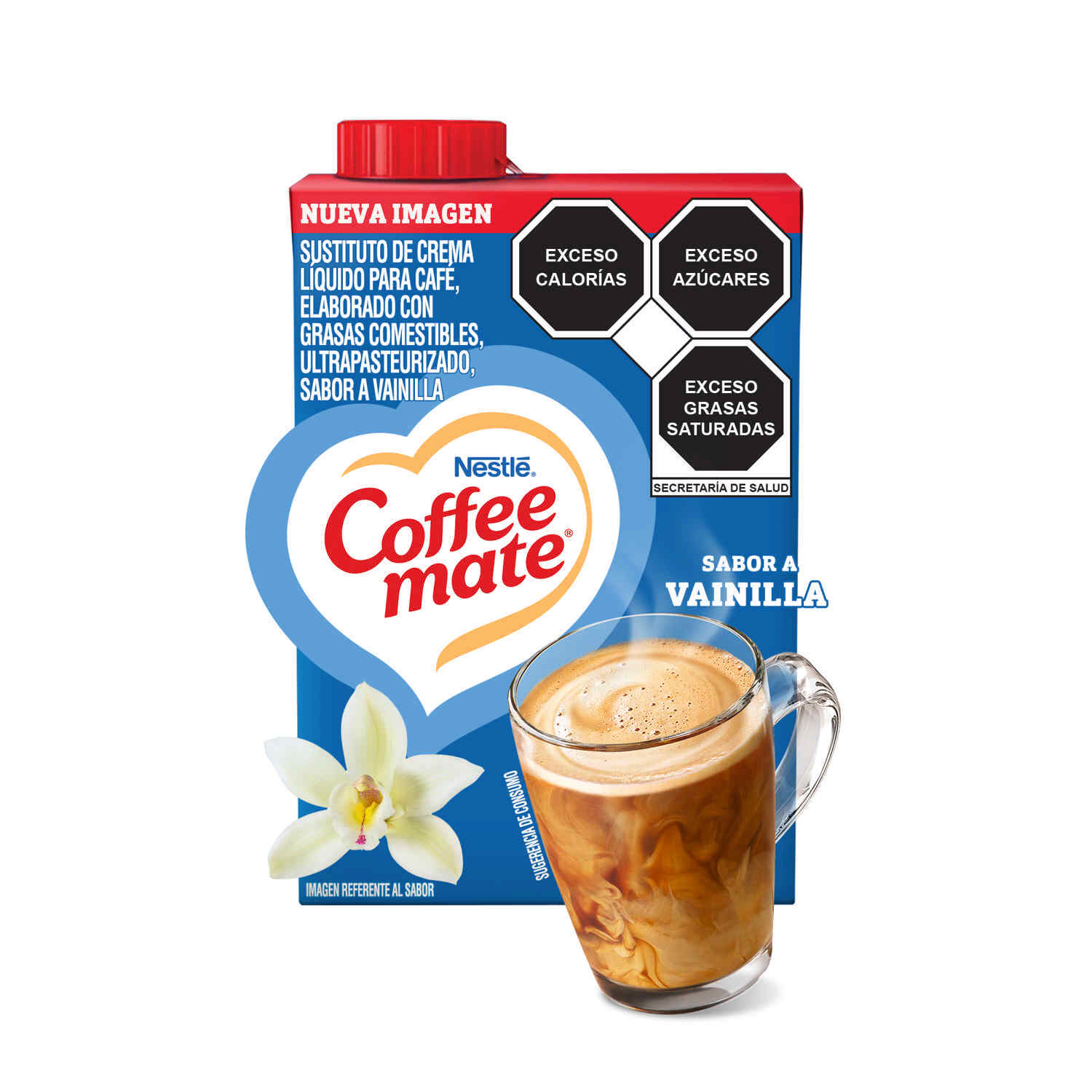 Crema Liquida Vainilla Coffee Mate 530.0 Gr