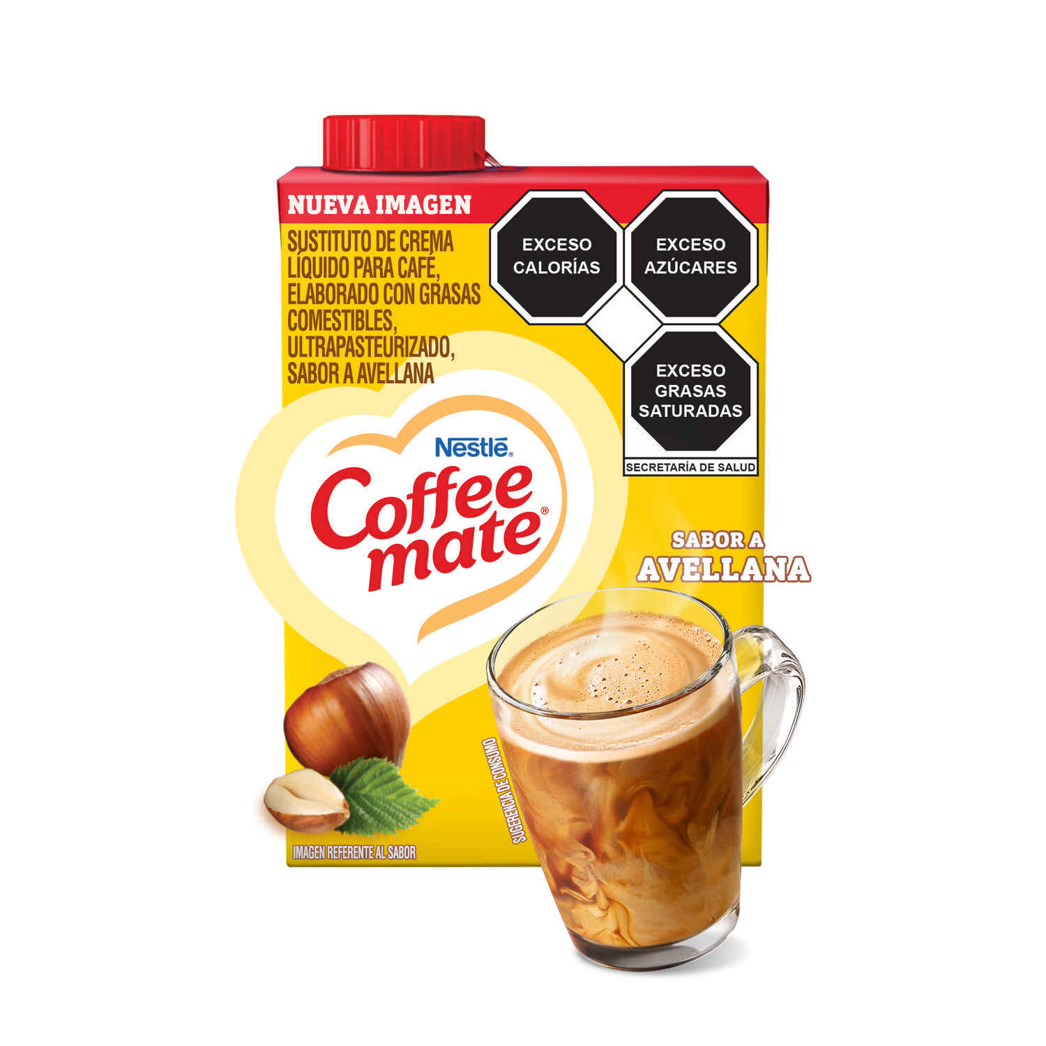 Crema Liquida Avellana Coffee Mate 530.0 Gr