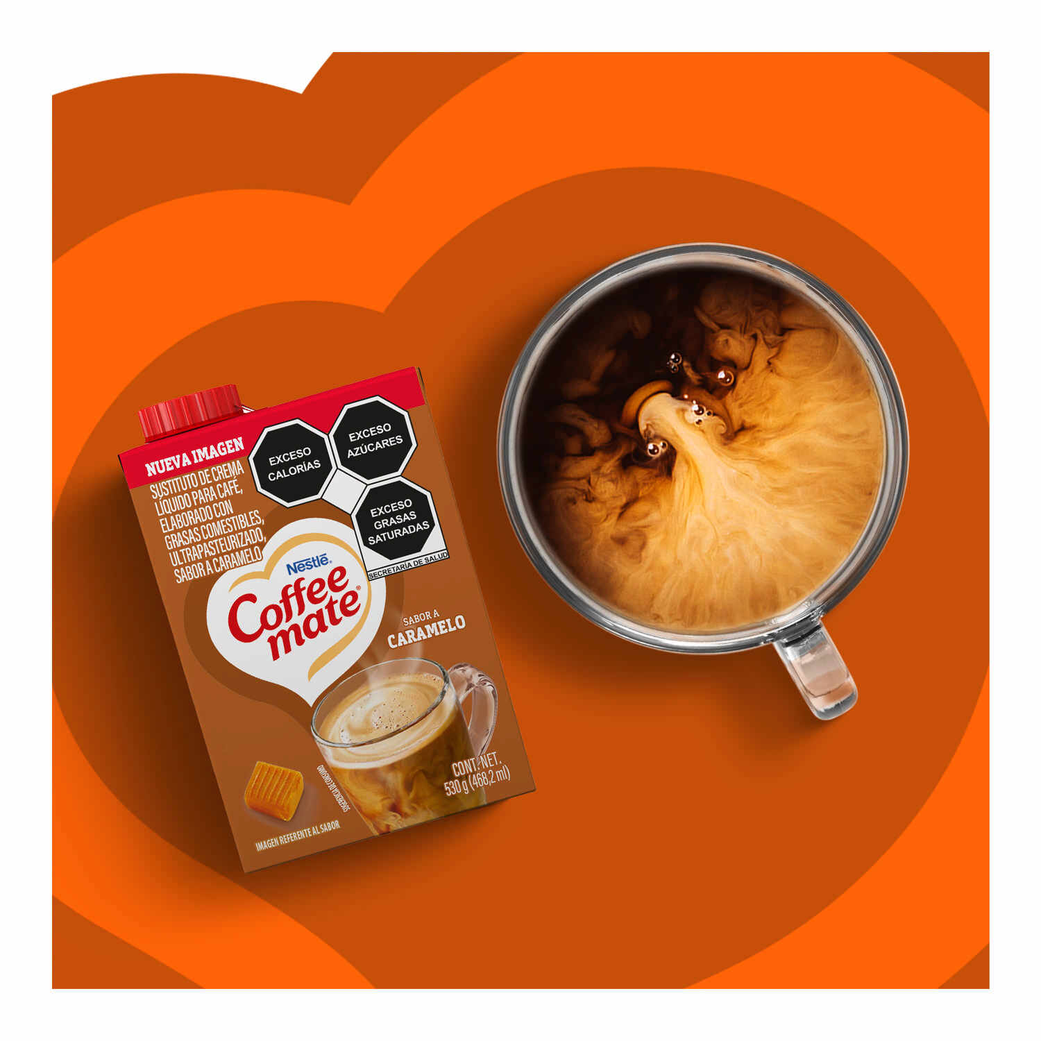 Crema Liquida Caramelo Coffee Mate 530.0 Gr