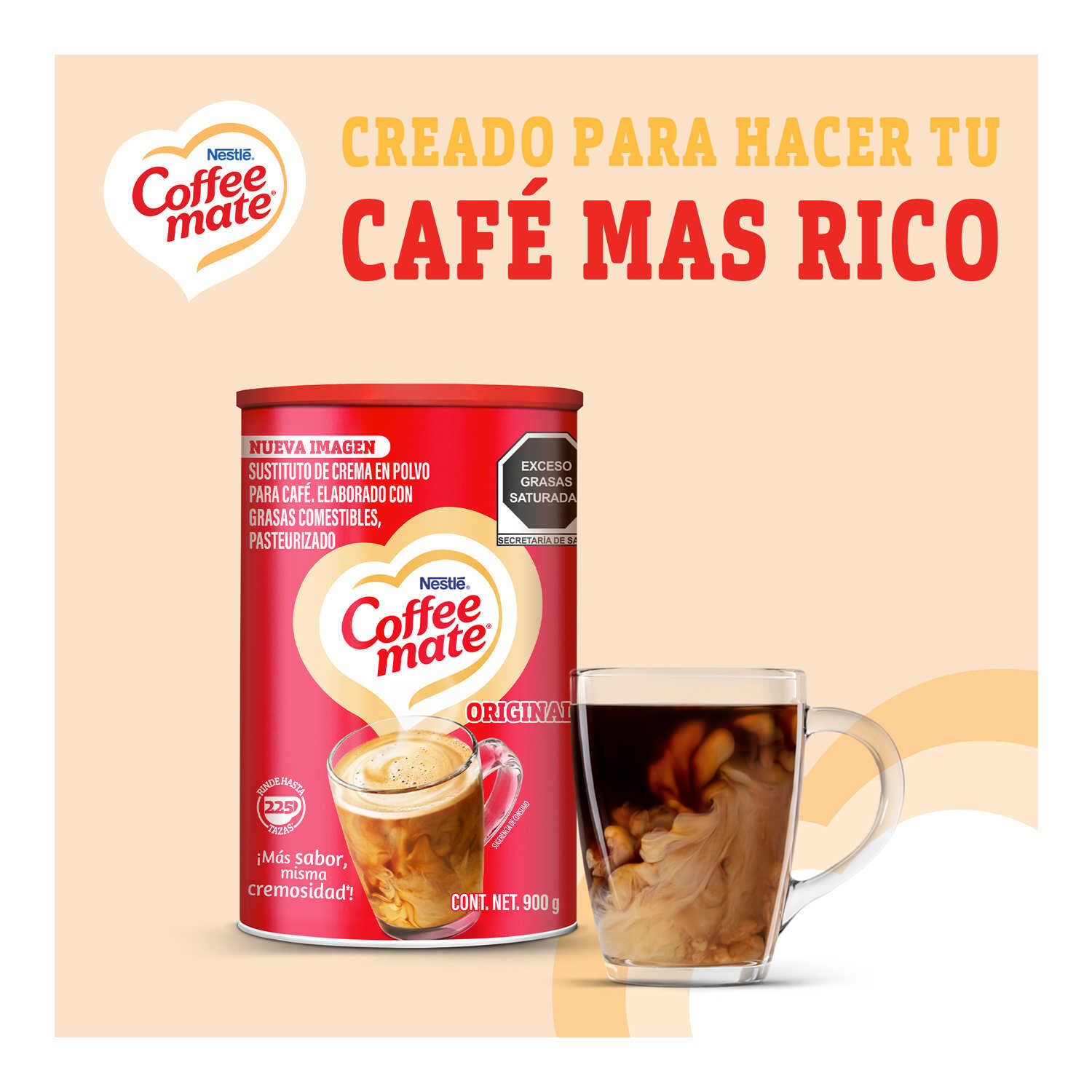 Sustituto De Crema Coffee Mate 900.0 Gr