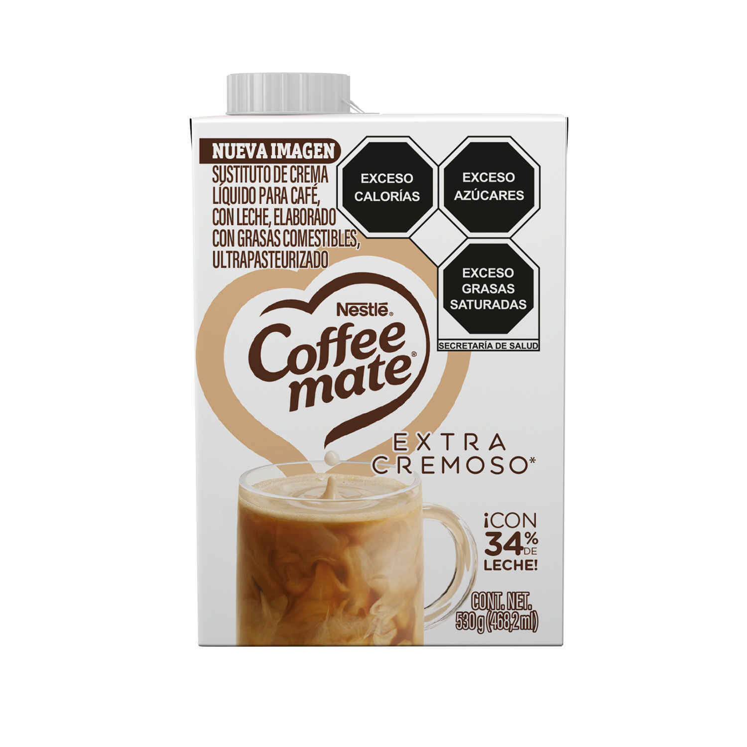 Crema Liquida Extra Cremosa Coffe Mate 530.0 Gr
