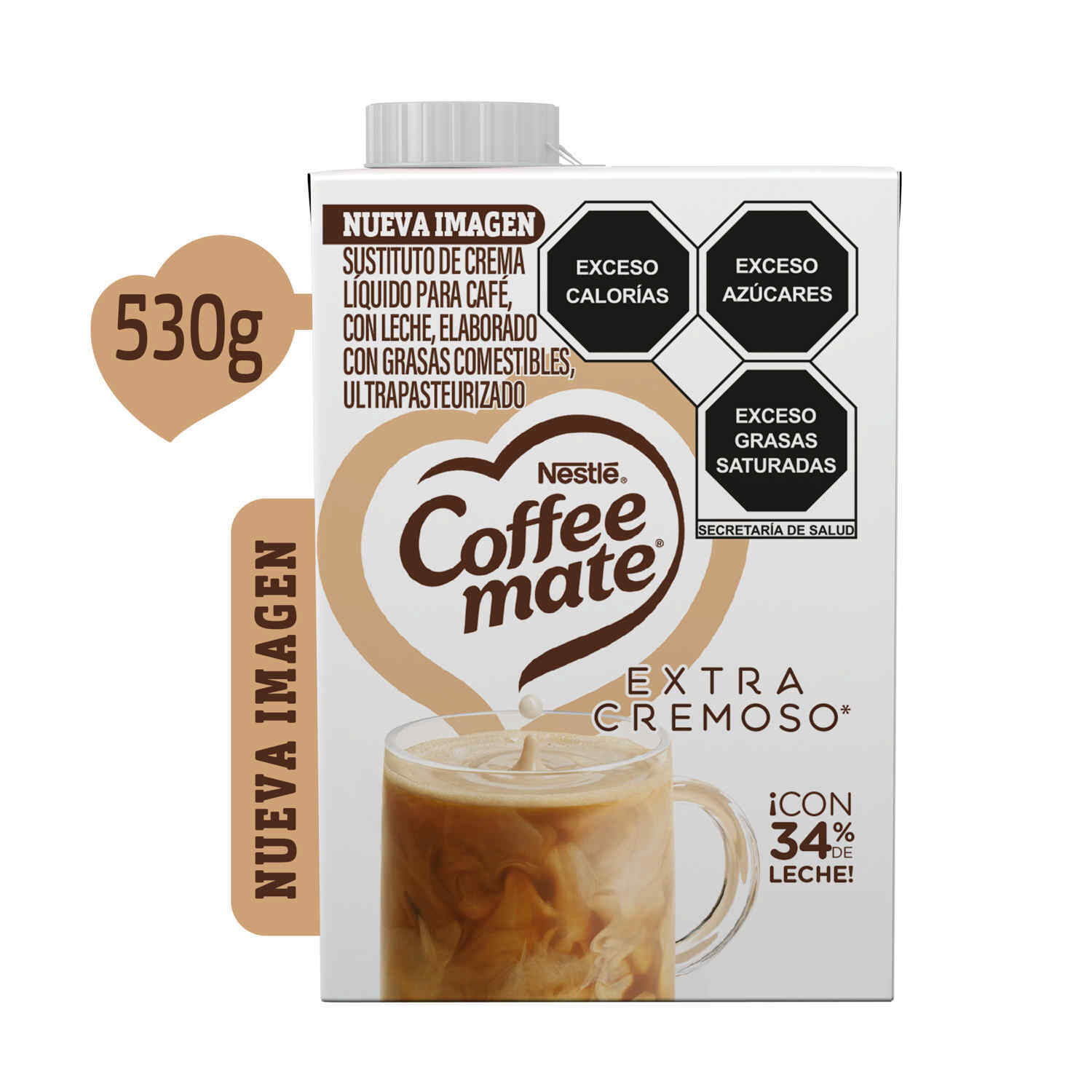 Crema Liquida Extra Cremosa Coffe Mate 530.0 Gr