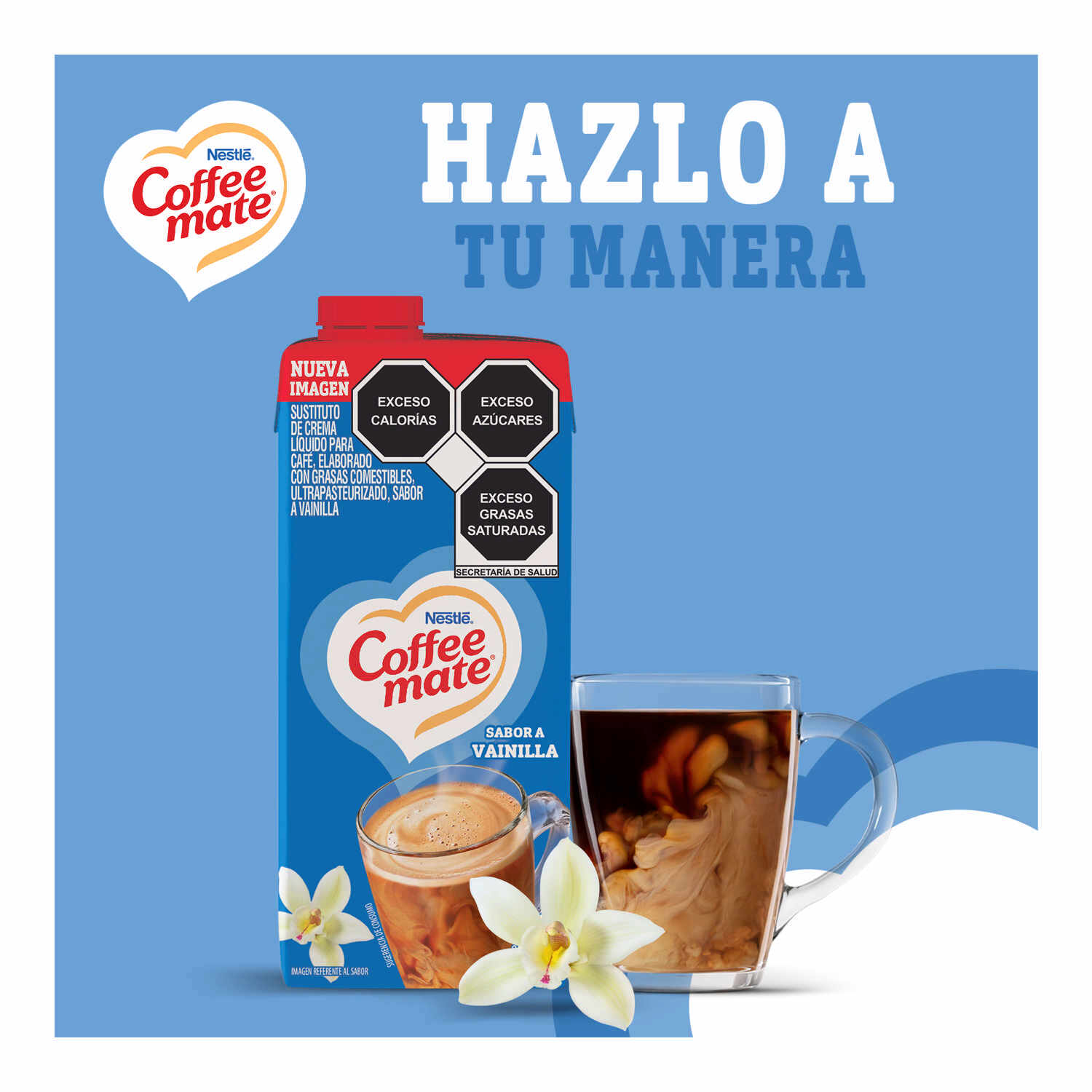 Crema Liquida Vainilla Coffe Mate 769.7 Gr