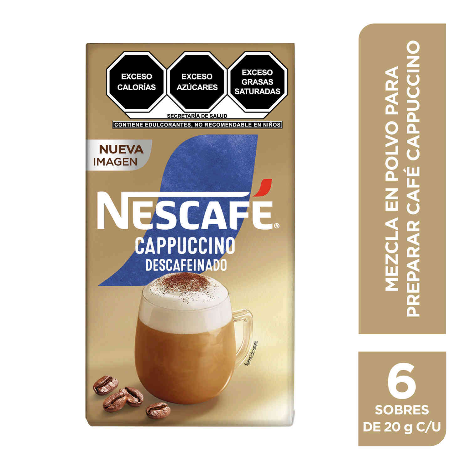 Cappuccino Descafeinado Nescafe 6 0 Sob