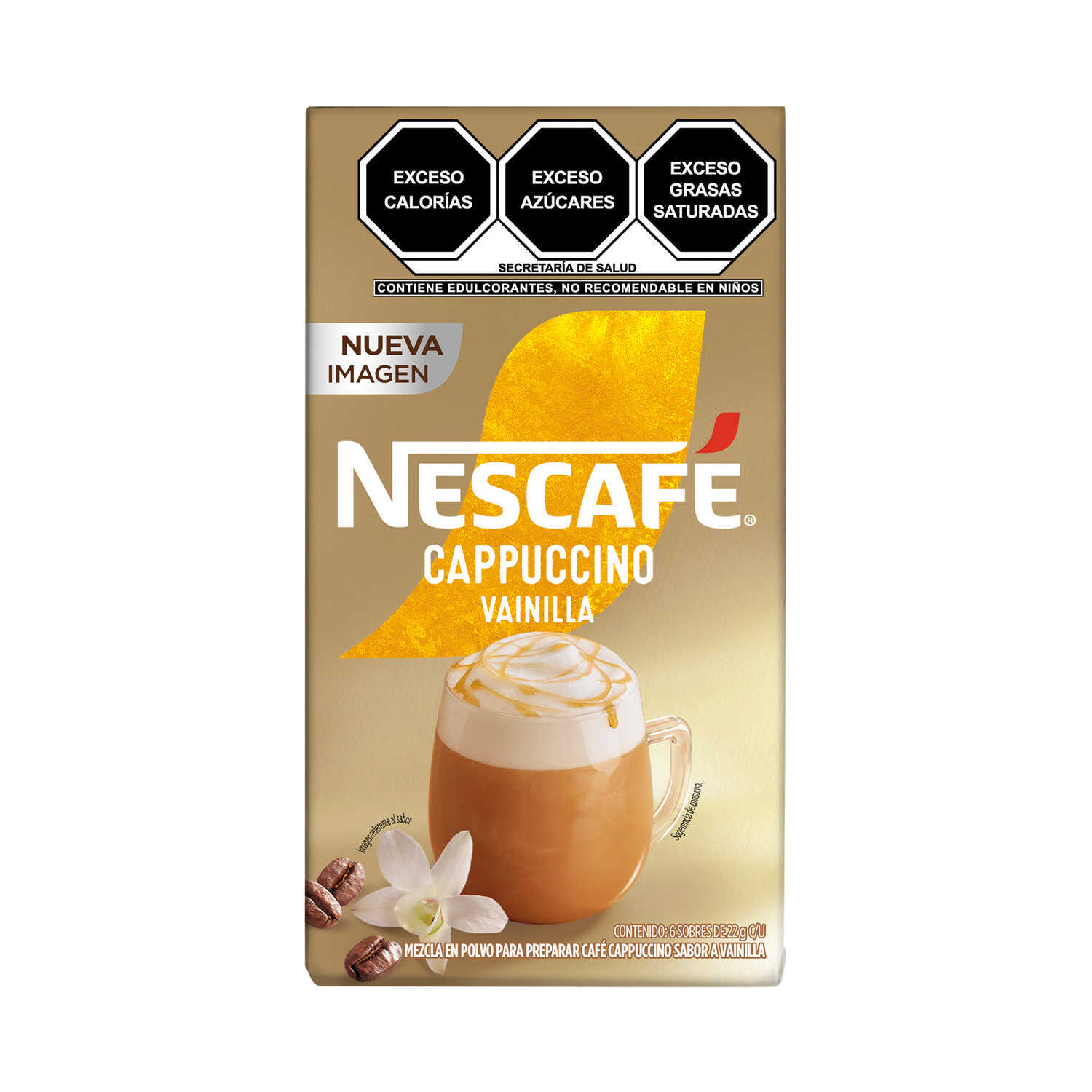 Cafe Cappuccino Vainilla Nescafe 6 0 Sob