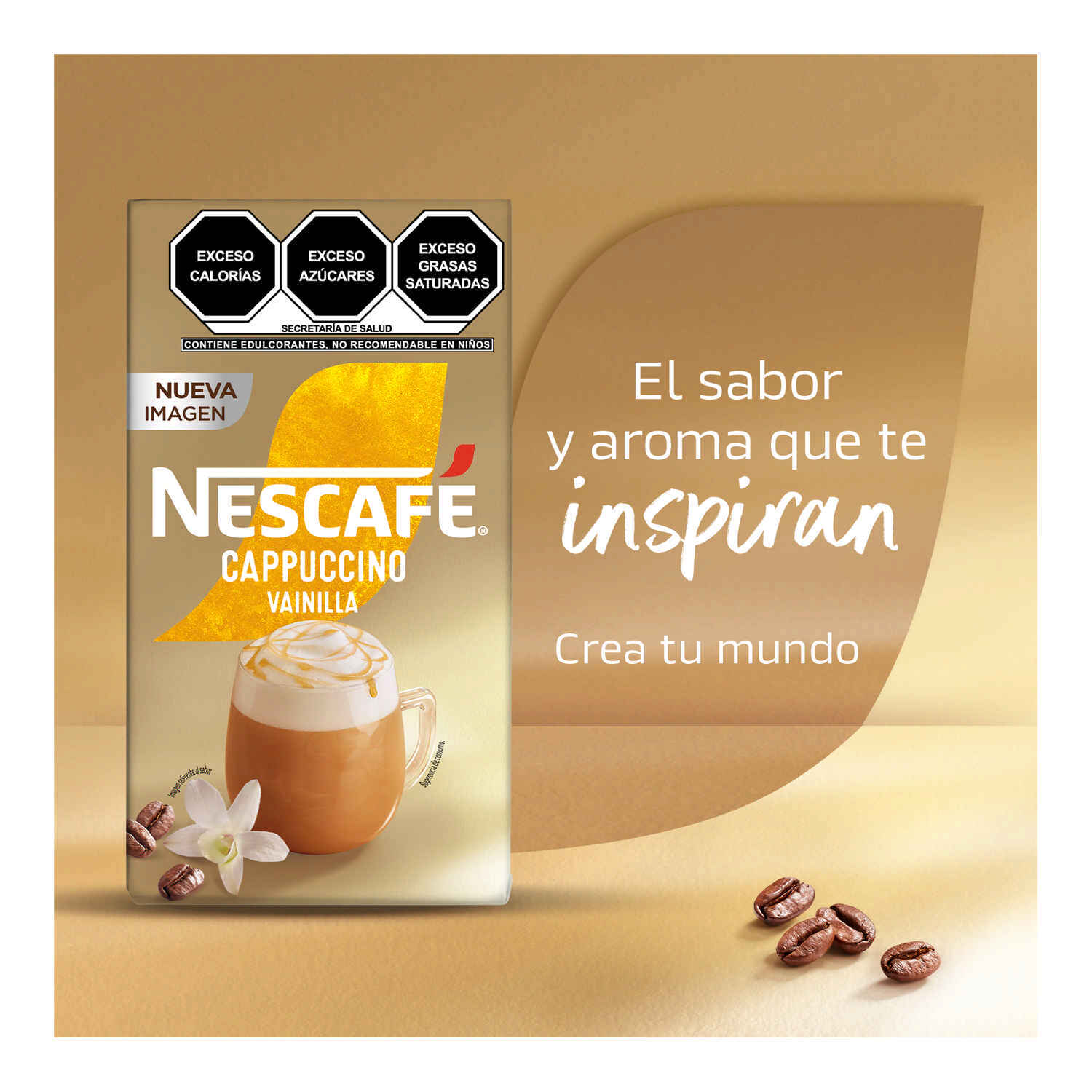 Cafe Cappuccino Vainilla Nescafe 6 0 Sob