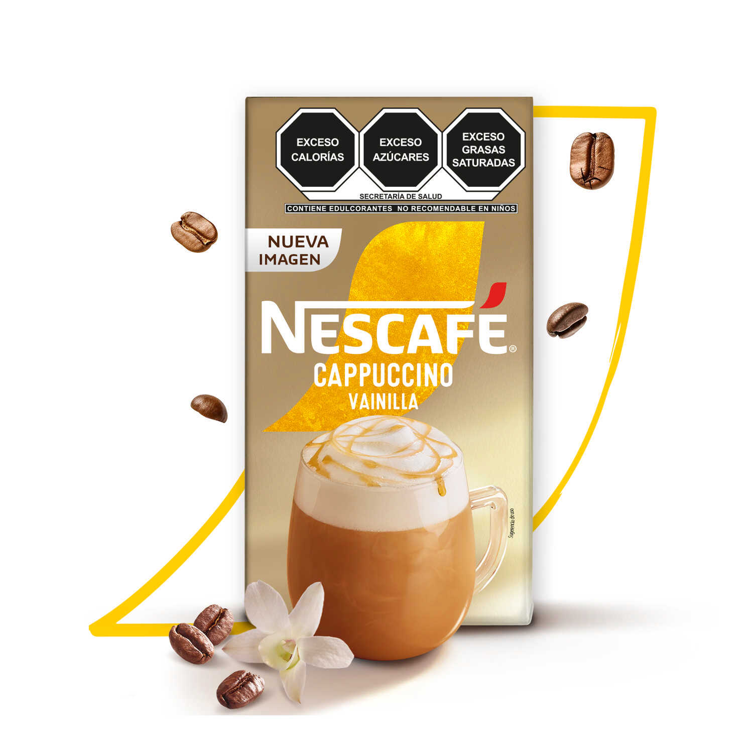 Cafe Cappuccino Vainilla Nescafe 6 0 Sob