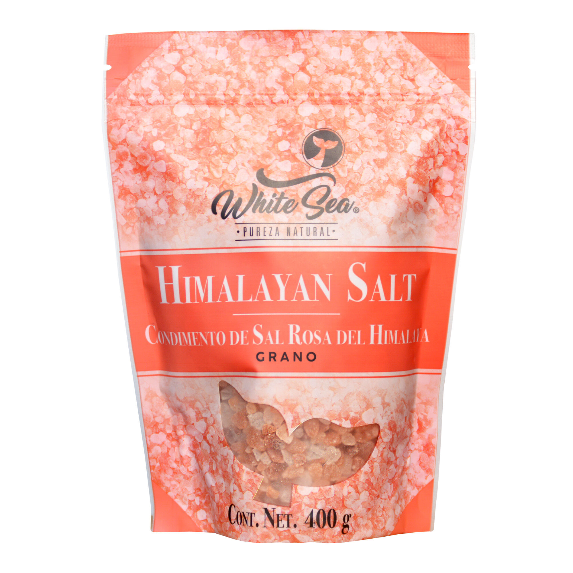 Sal Rosa El Himalaya Grano Pouch White Sea 400 G