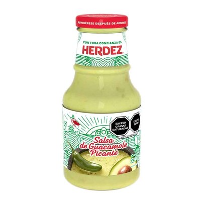 Salsa Herdez Guacamole Picante 240 G
