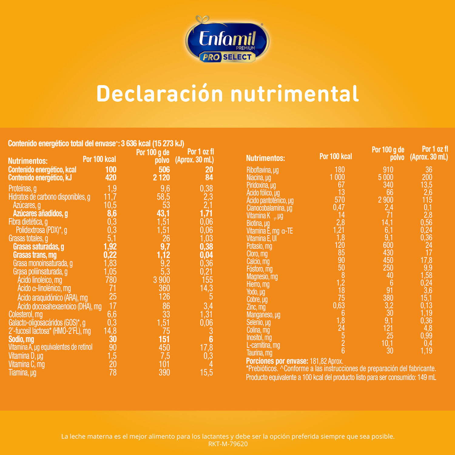 Formula Premium 1 Enfamil 800.0 Gr